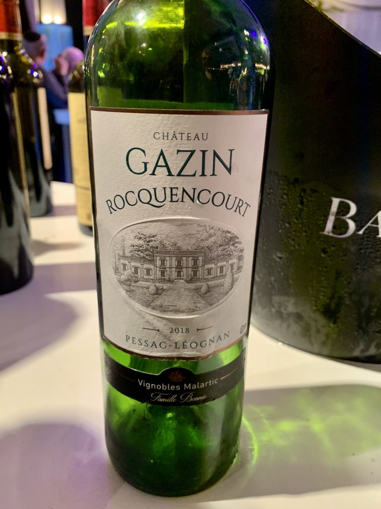 2018 Chateau Gazin Rocquencourt, Blanc, Pessac-Legonan