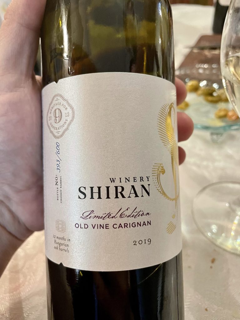 2019 Shiran Old Vine Carignan, Limited Edition