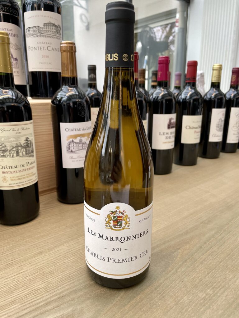 2021 Les Marronniers, Chablis Premier Cru