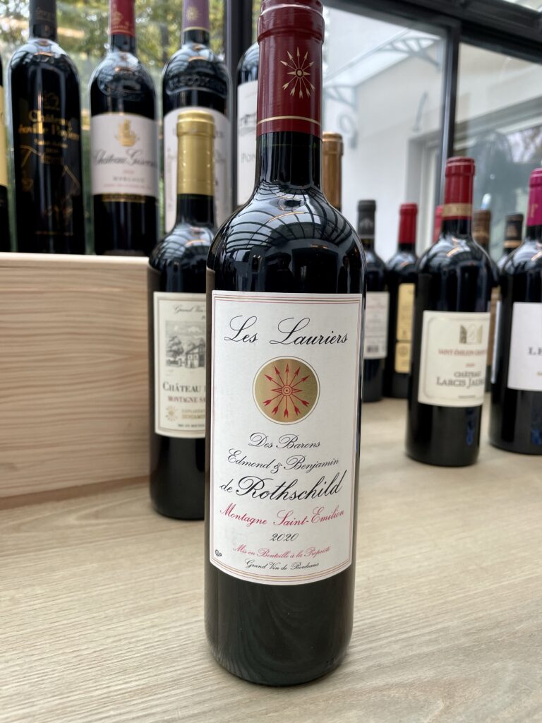 2020 Les Lauriers des Barons Edmund & Benjamin de Rothschild, Montagne Saint-Emilion