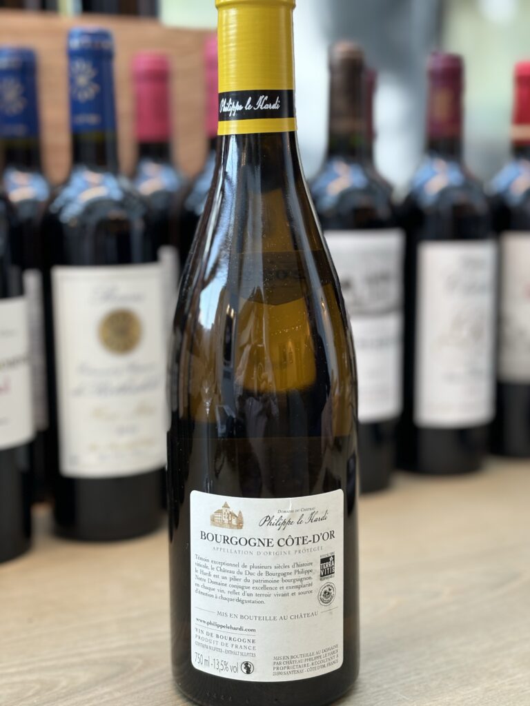 2022 Philippe le Hardi, Clos De La Chaise Dieu, Monopole, Bourgogne Cote-D'Or (back label)