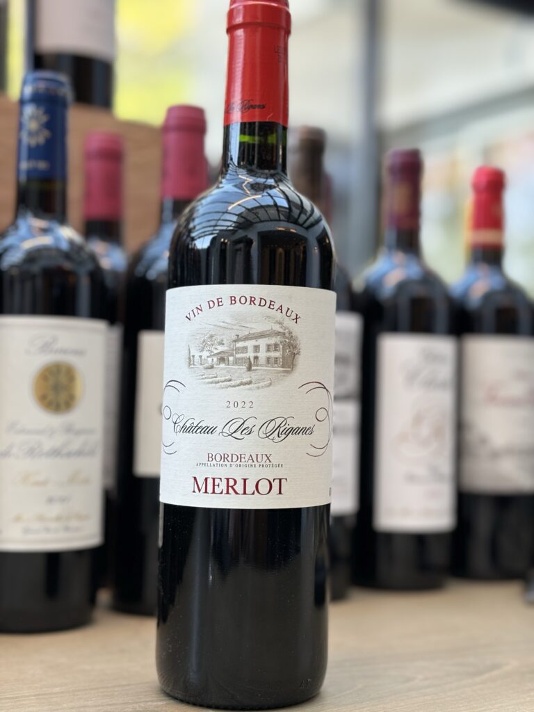 2022 Chateau Riganes, Merlot, Bordeaux