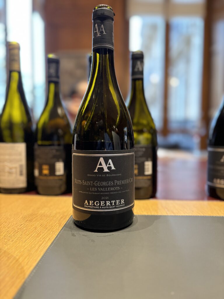 2021 Domaine Aegerter, Nuits-Saint-Georges Premier Cru, Les Vallerots;