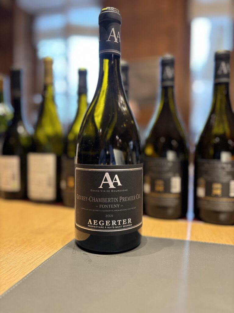 2021 Domaine Aegerter, Gevrey-Chambertin Premier Cru, Fonteny;