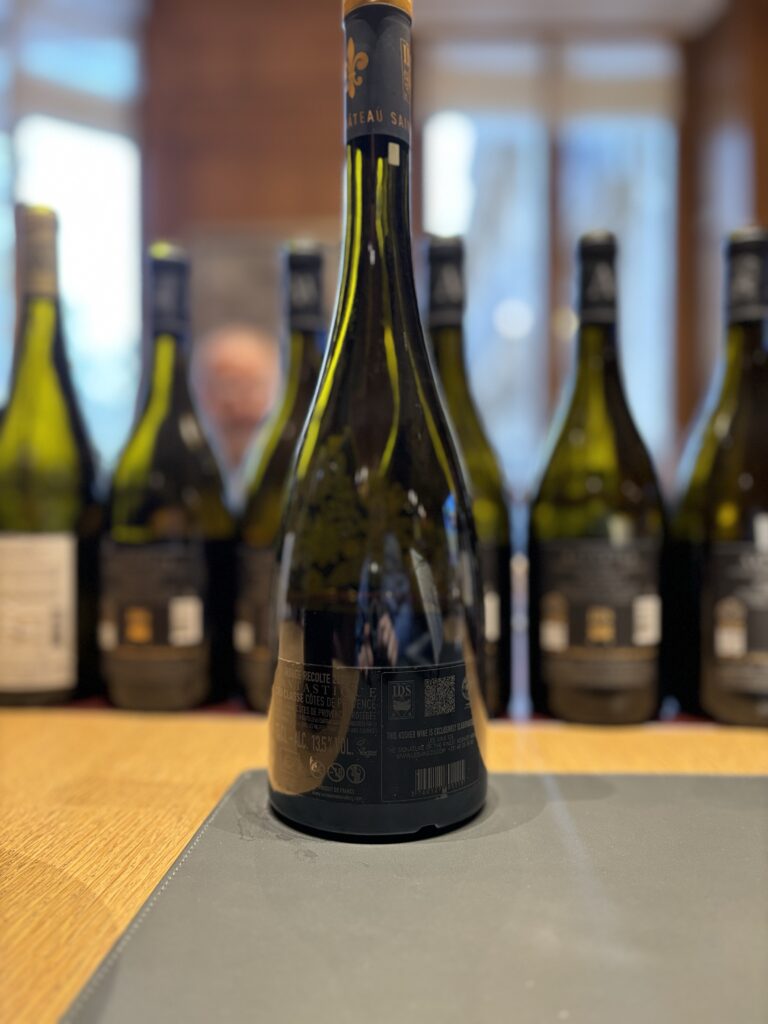 2021 Chateau Sainte Marguerite, Cuvee Fantastique, Cru Classe, Cotes de Provence (back label);