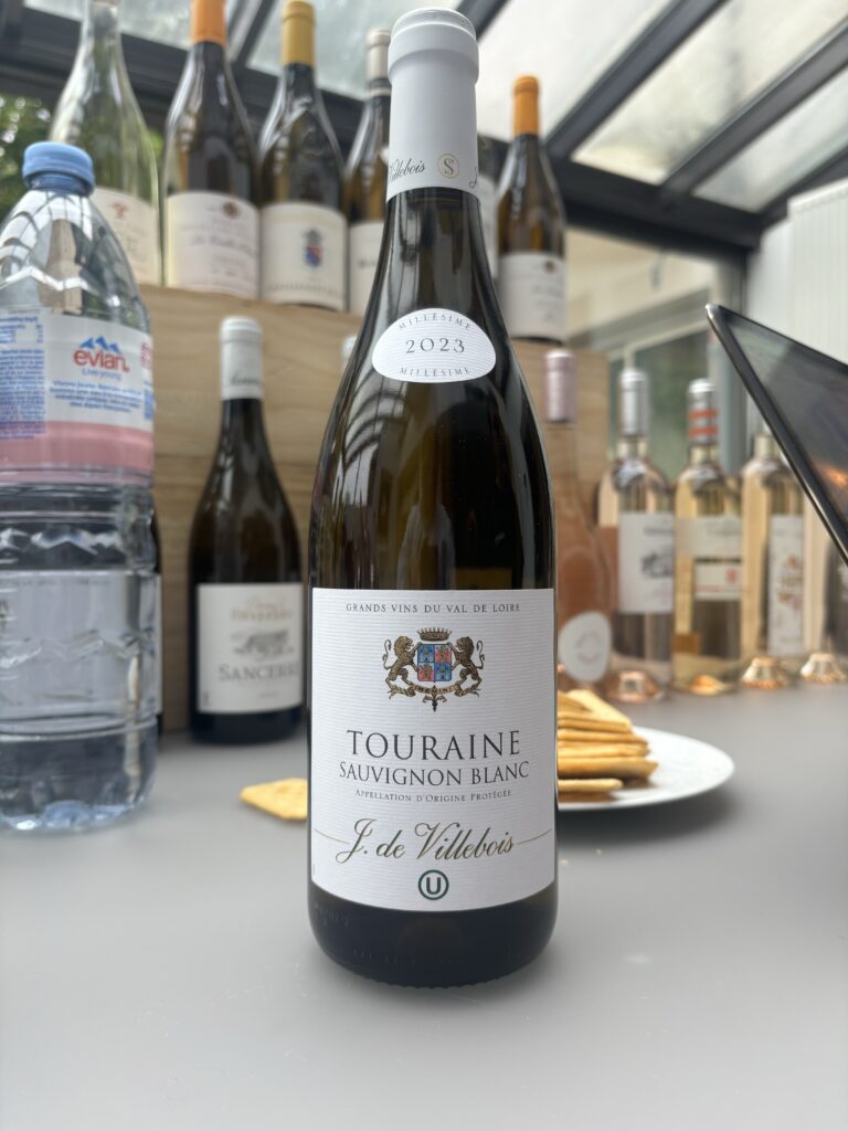 2023 J. de Villebois, Touraine, Sauvignon Blanc;