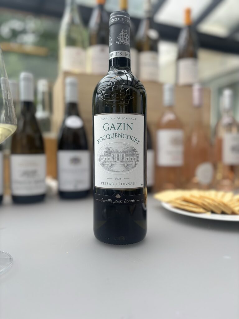 2021 Château Gazin-Rocquencourt, Blanc, Pessac-Leognan;