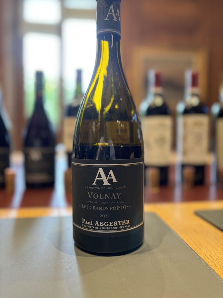 2022 Domaine Aegerter, Volnay, Les Grands Poisots;