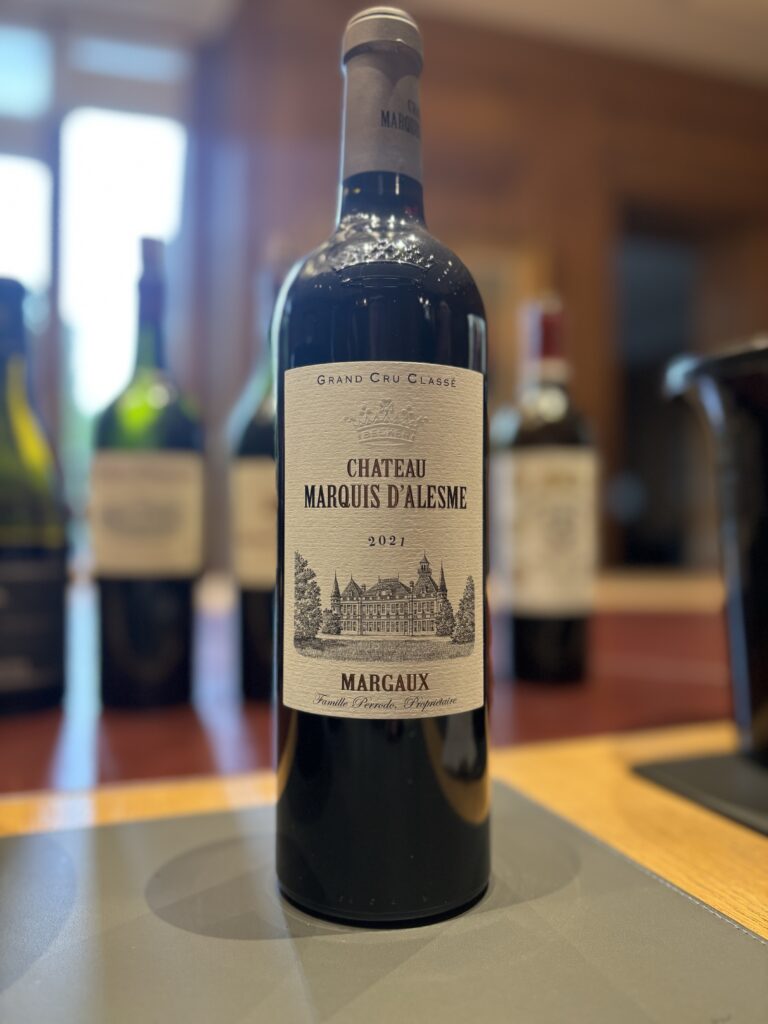 2021 Château Marquis d’Alesme Becker, Grand Cru Classé en 1855, Margaux;