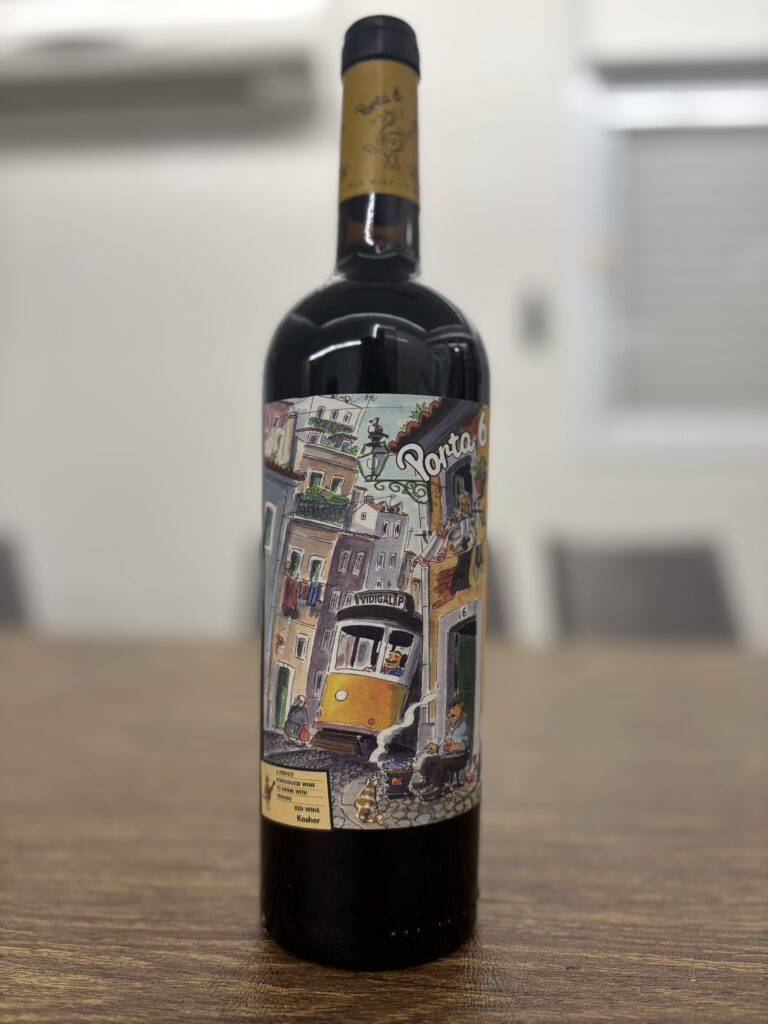 2022 Vidigal Wines, Porta 6, Red, Kosher, Vinho Regional Lisboa;