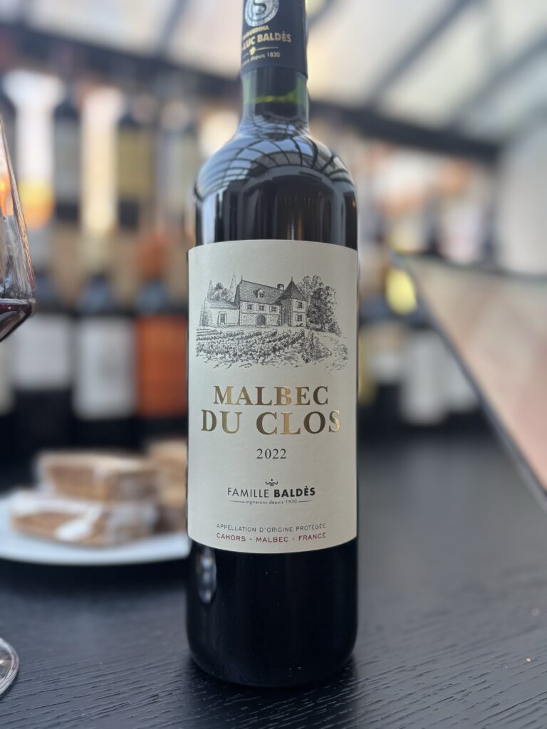 2022 Clos Triguedina, Malbec du Clos, Cahors;