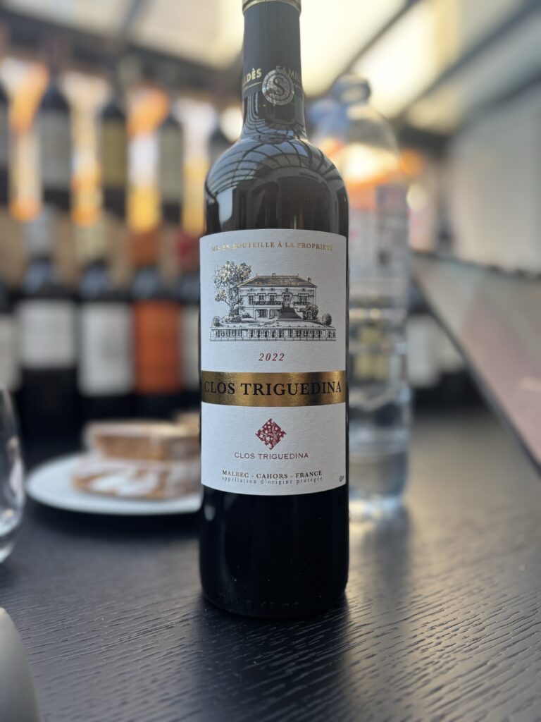 2022 Clos Triguedina, Cahors;