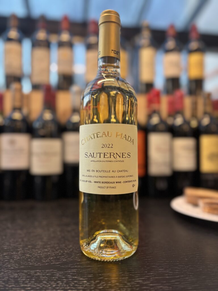 2022 Chateau Piada, Sauternes;