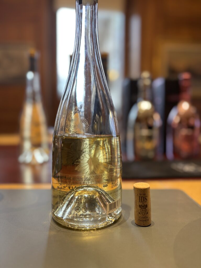 2023 Château Sainte Marguerite, Cuvée Fantastique, Blanc, Cru Classe, Côtes de Provence (back label);