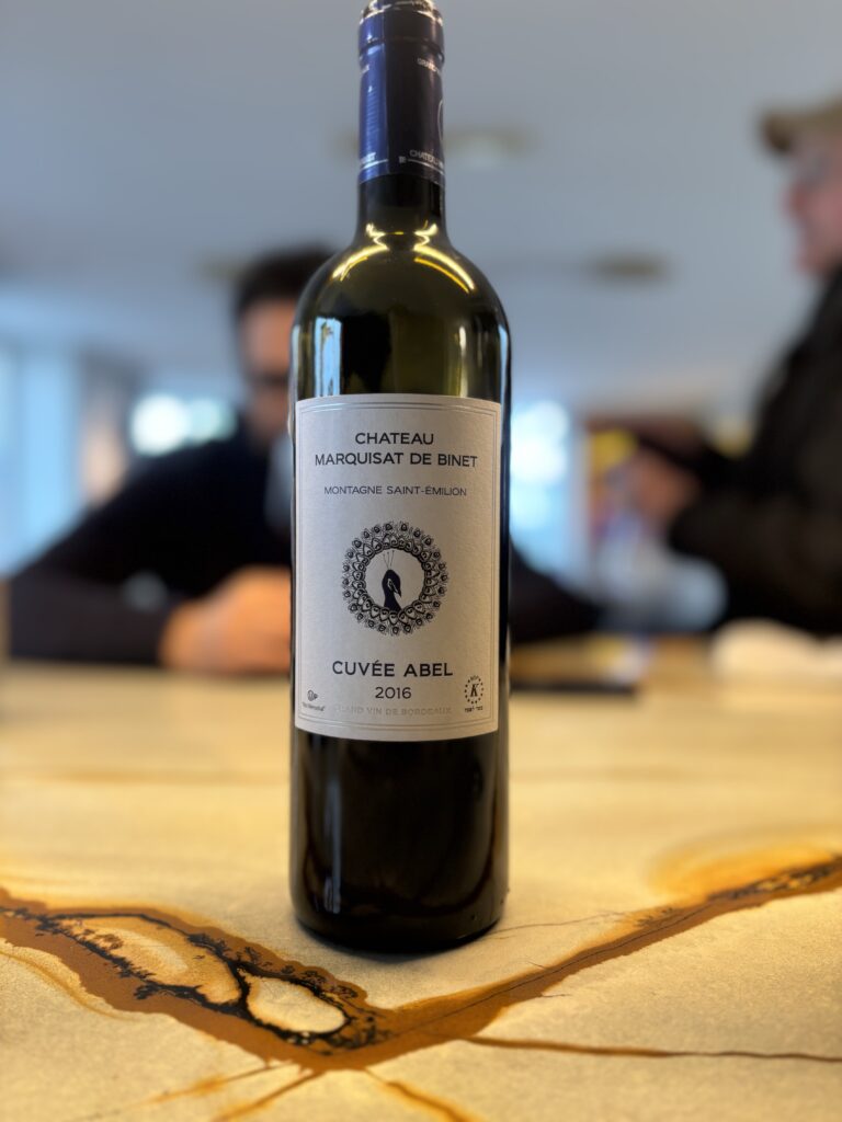 2016 Château Marquisat de Binet, Cuvee Abel, Montagne Saint-Emilion;