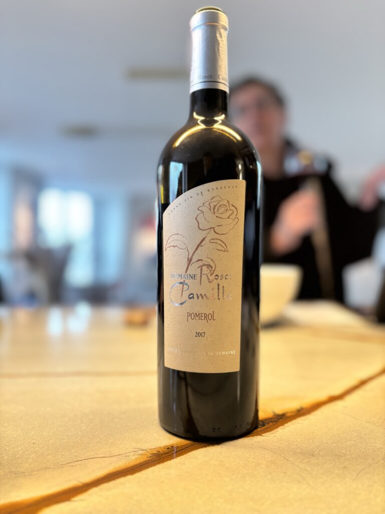 2017 Domaine Roses Camille, Pomerol;