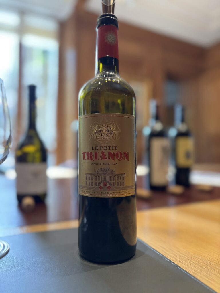 2017 Le Petit Trianon, Saint Émilion;